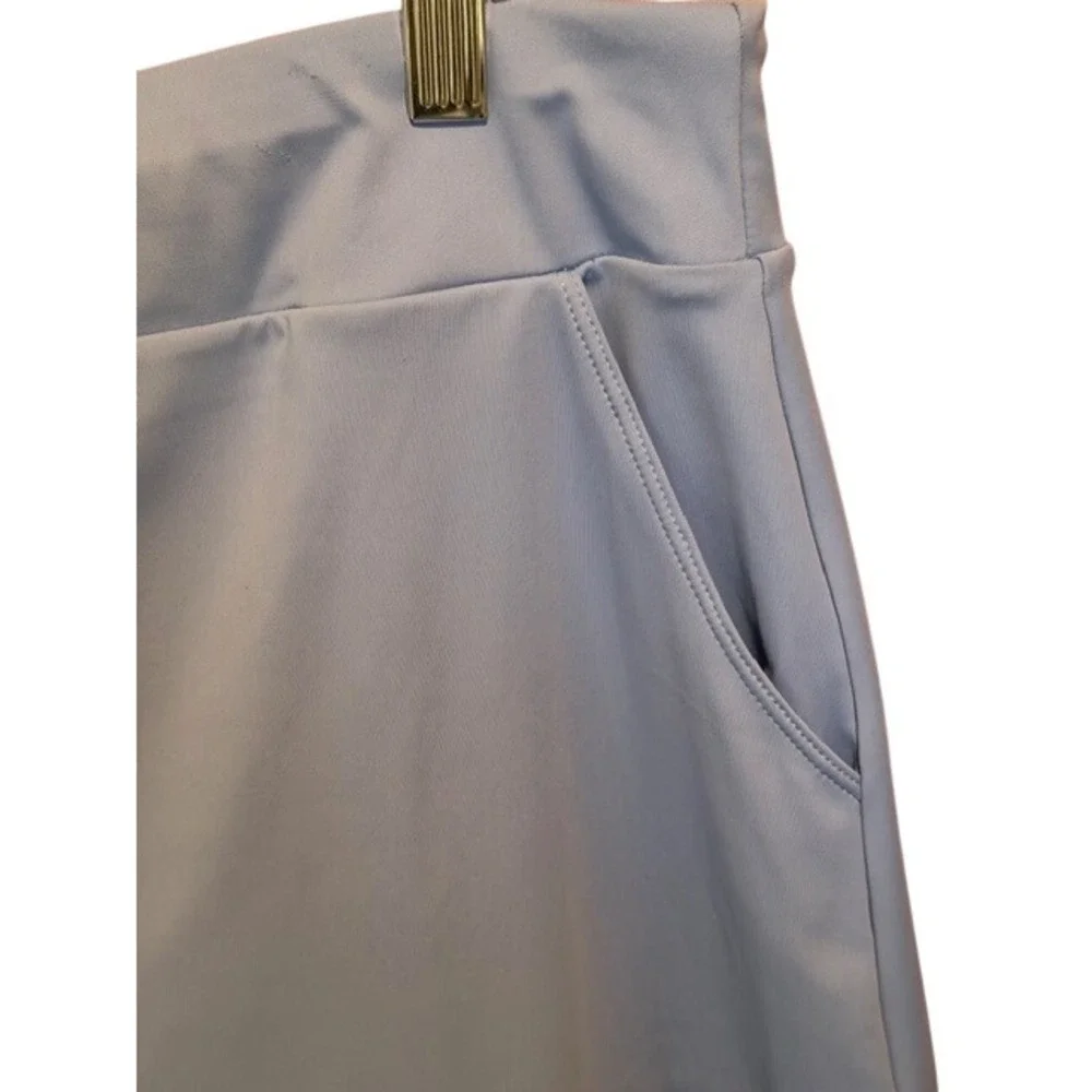 Acegolfs Womens XL Light Blue Athletic Golf Tennis Skort Built-in Shorts UPF 50+